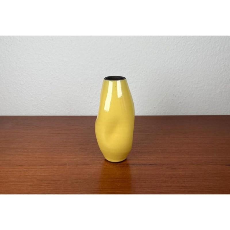 Jarrón de Studio Pottery alemán de mediados de siglo de BKW Böttger Keramik Wandsbek, años 60 en venta 5
