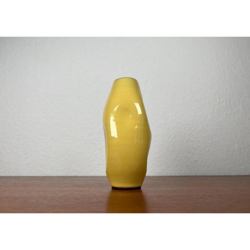 Jarrón de Studio Pottery alemán de mediados de siglo de BKW Böttger Keramik Wandsbek, años 60 en venta 8