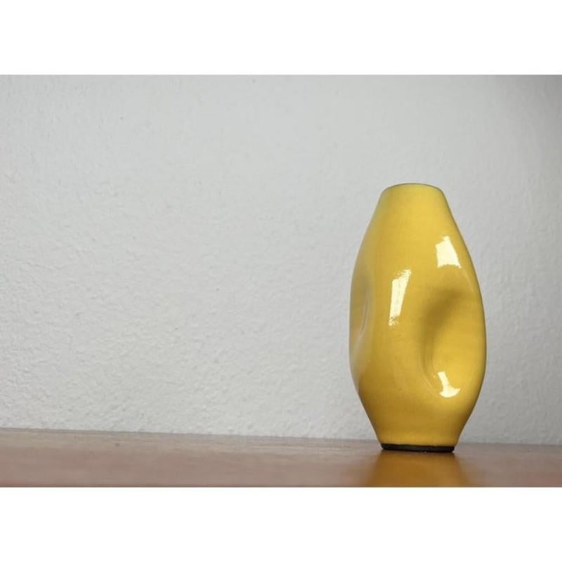 Jarrón de Studio Pottery alemán de mediados de siglo de BKW Böttger Keramik Wandsbek, años 60 en venta 10