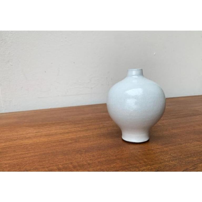 Jarrón de Studio Pottery alemán de mediados de siglo de BKW Böttger Keramik Wandsbek, años 60 Cerámico en venta