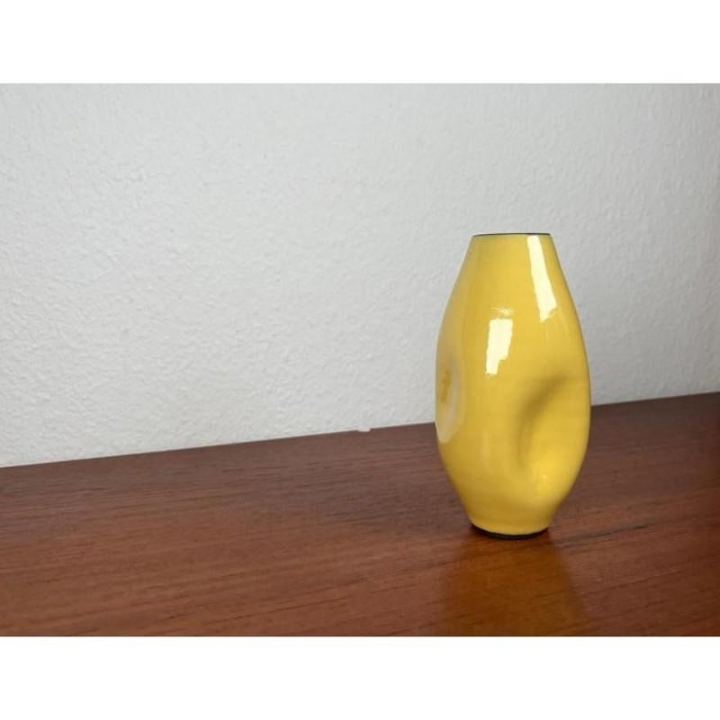 Jarrón de Studio Pottery alemán de mediados de siglo de BKW Böttger Keramik Wandsbek, años 60 en venta 1