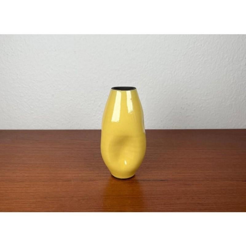 Jarrón de Studio Pottery alemán de mediados de siglo de BKW Böttger Keramik Wandsbek, años 60 en venta 2