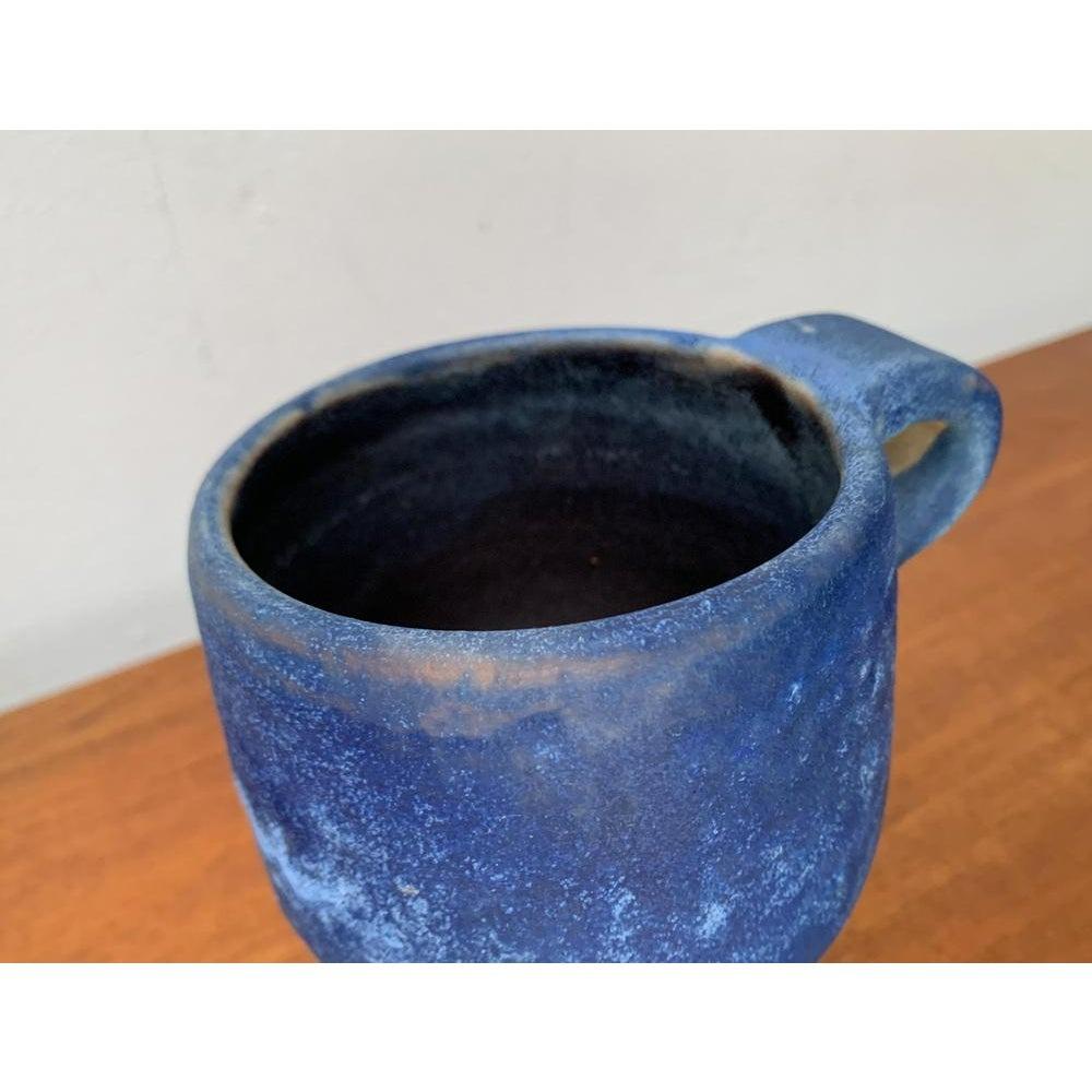 Mid-Century moderno Vaso di Studio Pottery tedesco di metà secolo di Karlsruhe Majolika, anni '60 in vendita