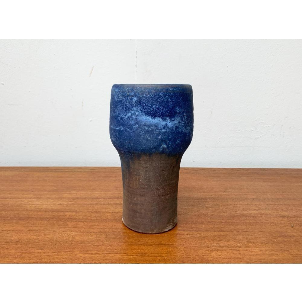 Tedesco Vaso di Studio Pottery tedesco di metà secolo di Karlsruhe Majolika, anni '60 in vendita