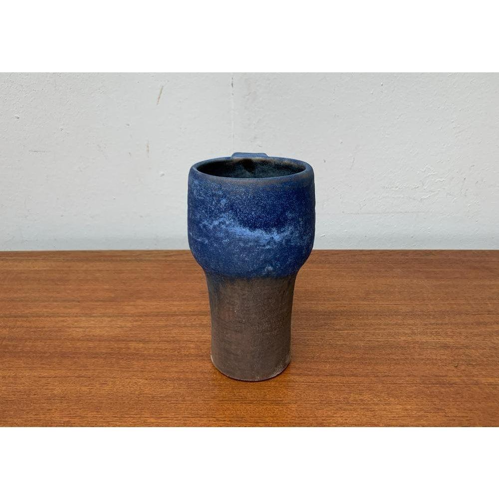 Ceramica Vaso di Studio Pottery tedesco di metà secolo di Karlsruhe Majolika, anni '60 in vendita