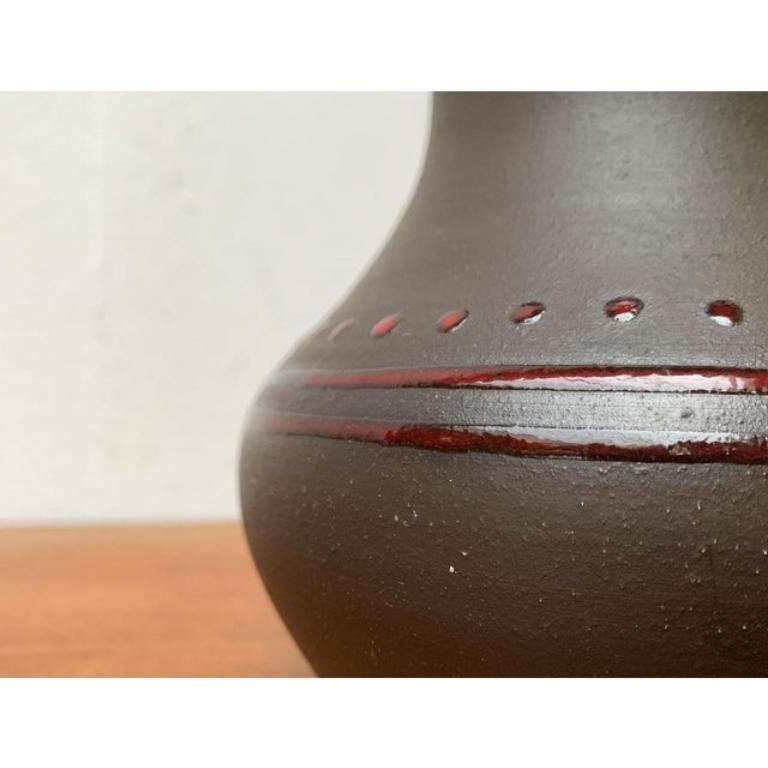 Mid-Century German Studio Pottery Vase from Pottery Bücking Börnsen, 1960s For Sale 4