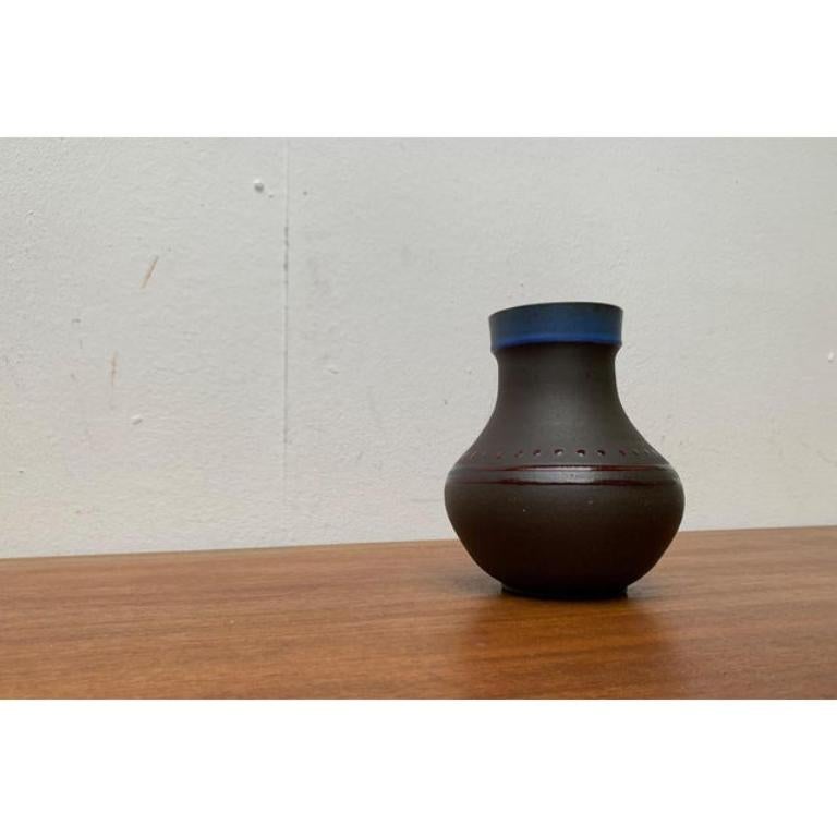 Mid-Century German Studio Pottery Vase from Pottery Bücking Börnsen, 1960s For Sale 3