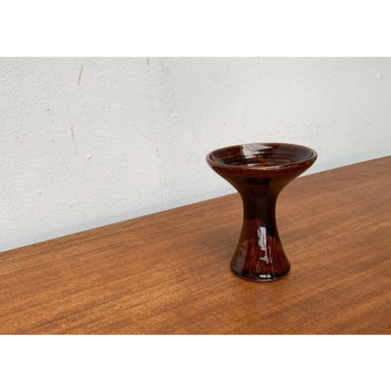 Vaso di Studio Pottery tedesco di metà secolo di Till Sudeck, anni '60 in vendita 3