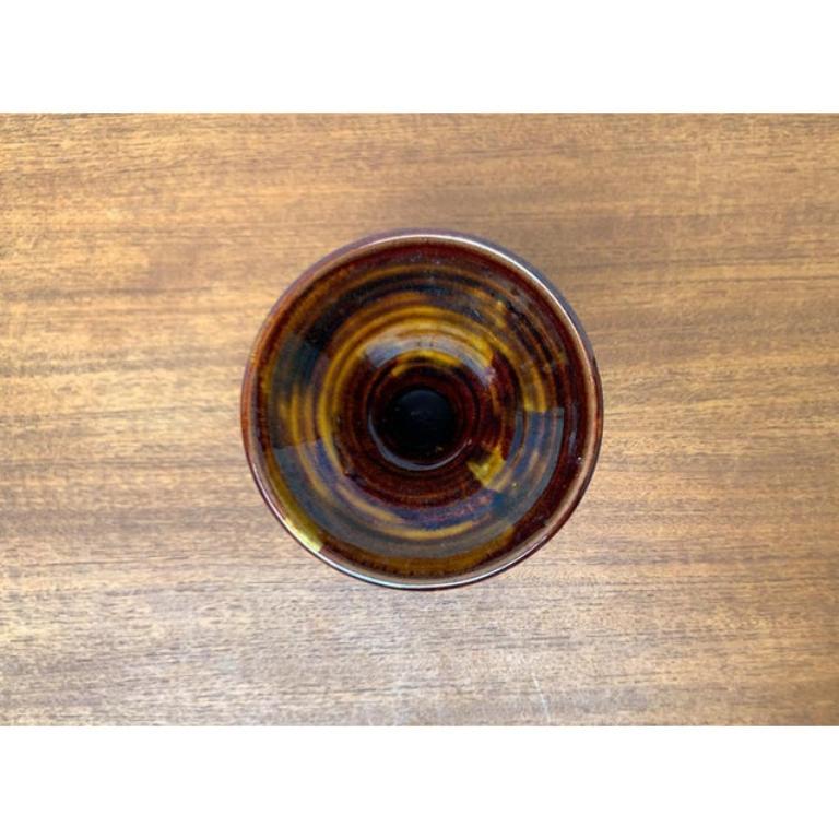 Vaso di Studio Pottery tedesco di metà secolo di Till Sudeck, anni '60 In condizioni ottime in vendita a Hamburg, DE