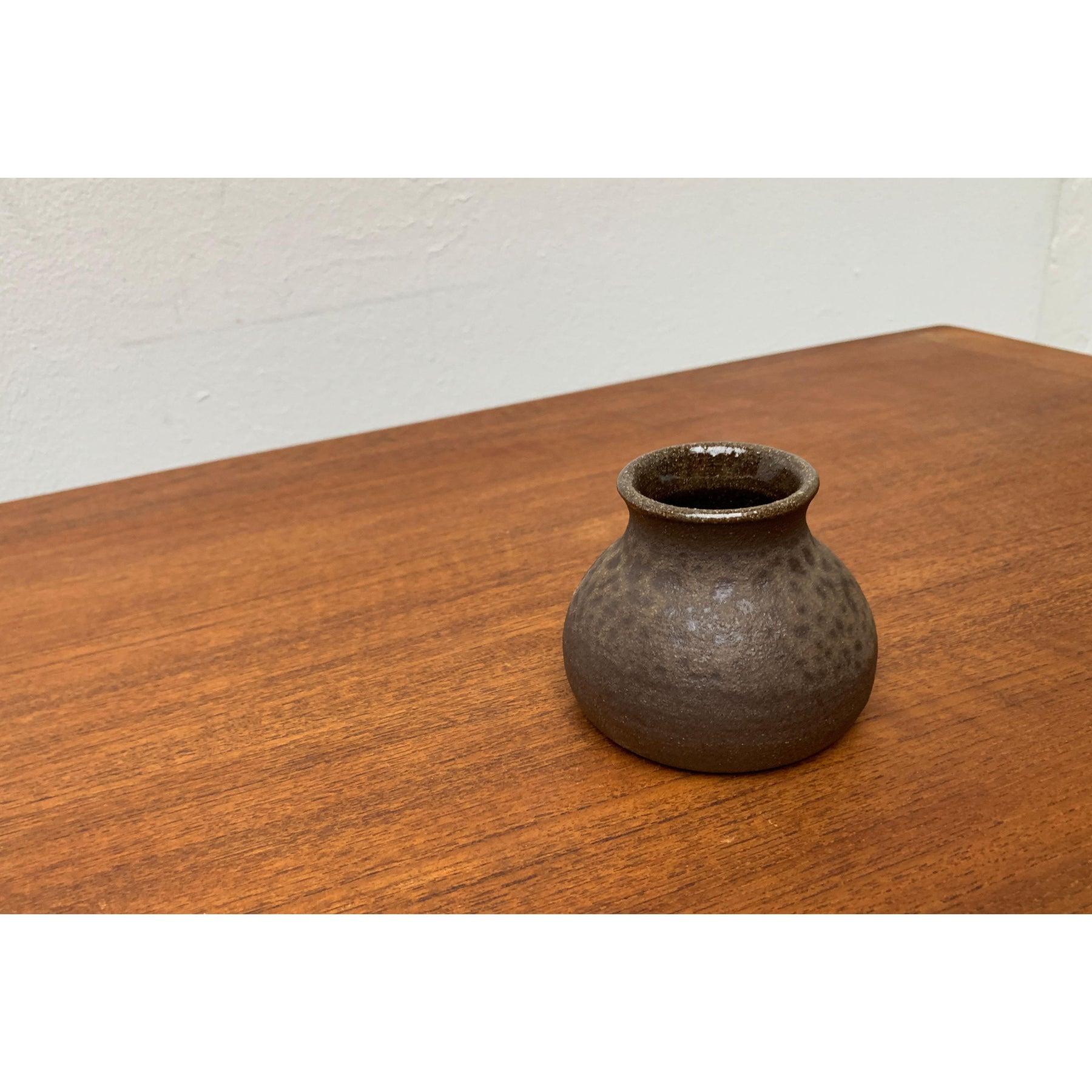 Mid-Century moderno Vaso di Studio Pottery tedesco di metà secolo di TM, anni '60 in vendita