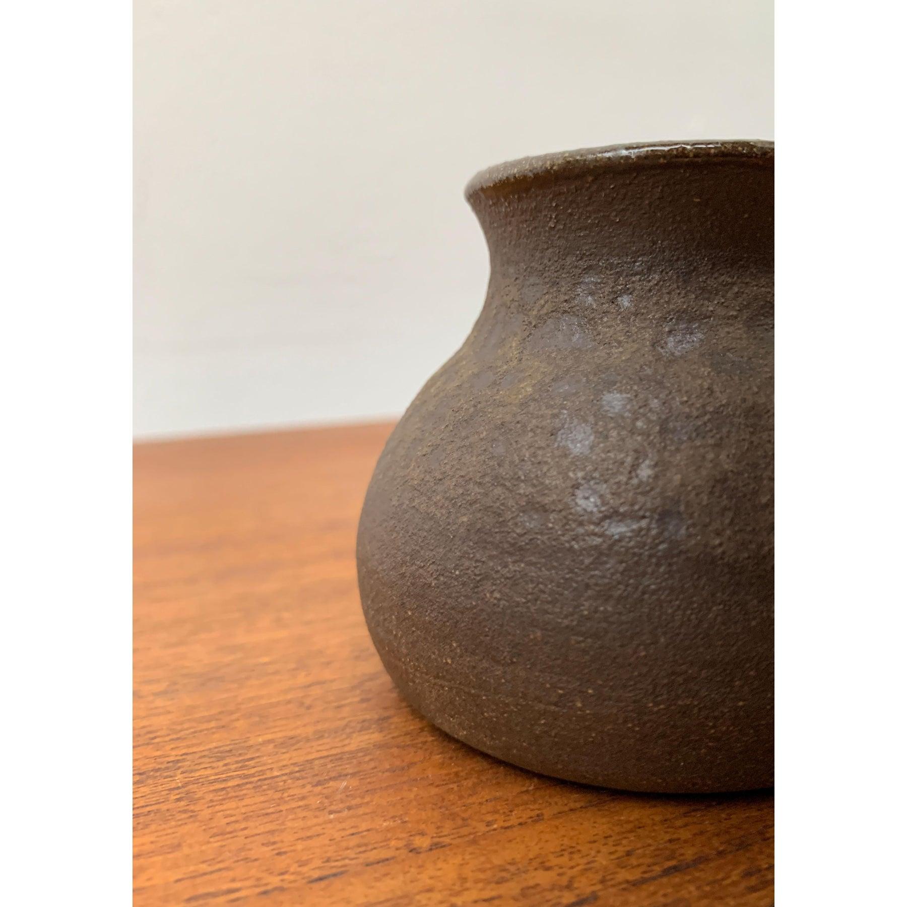 Tedesco Vaso di Studio Pottery tedesco di metà secolo di TM, anni '60 in vendita