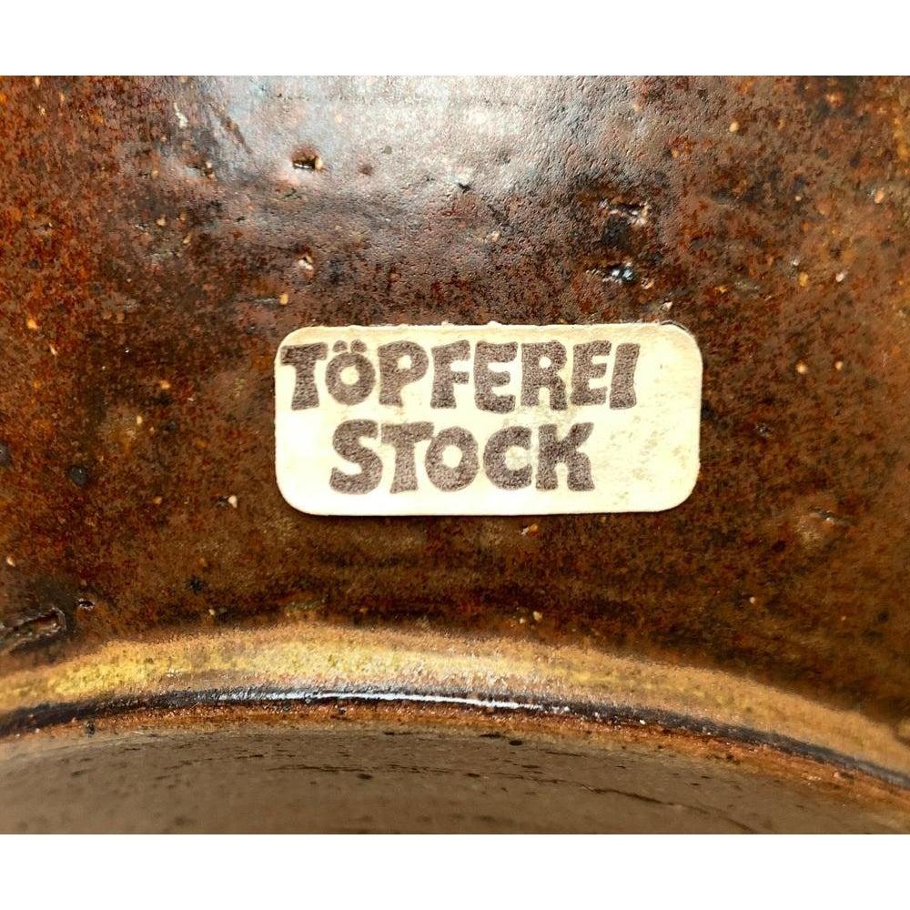 Vaso di Studio Pottery tedesco di metà secolo di Töpferei Stock, anni '60 in vendita 1