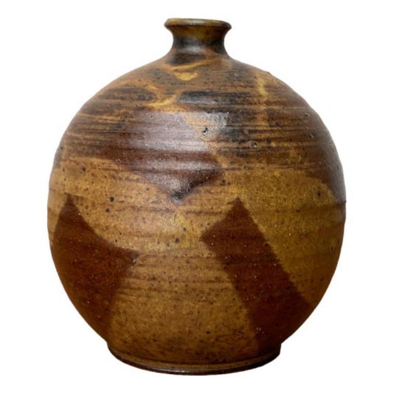 Mid-Century German Studio Pottery Vase from Töpferei Stock, 1960s