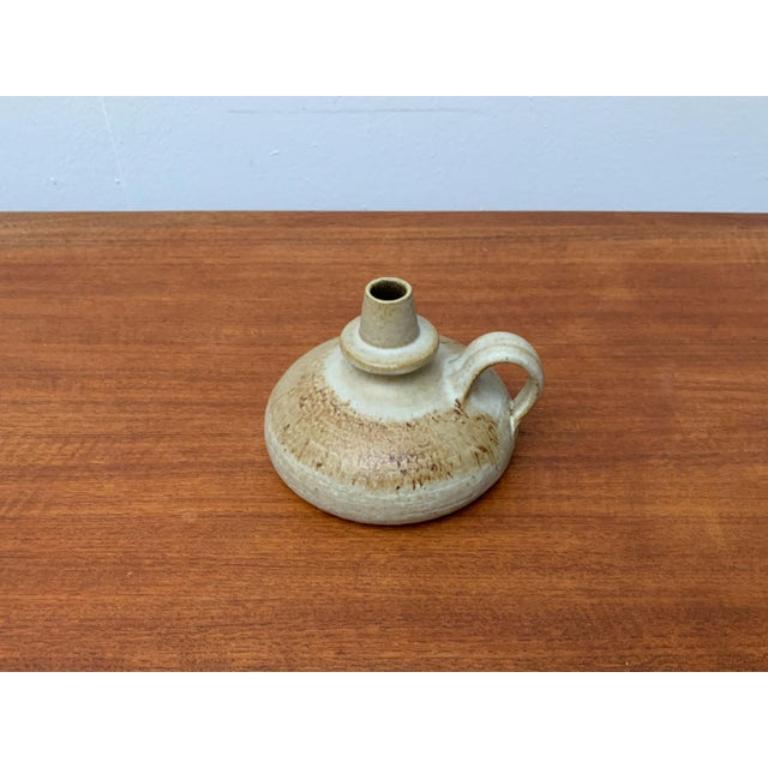 Vaso di Studio Pottery tedesco di metà secolo di Rudi Stahl, anni '60 In condizioni ottime in vendita a Hamburg, DE