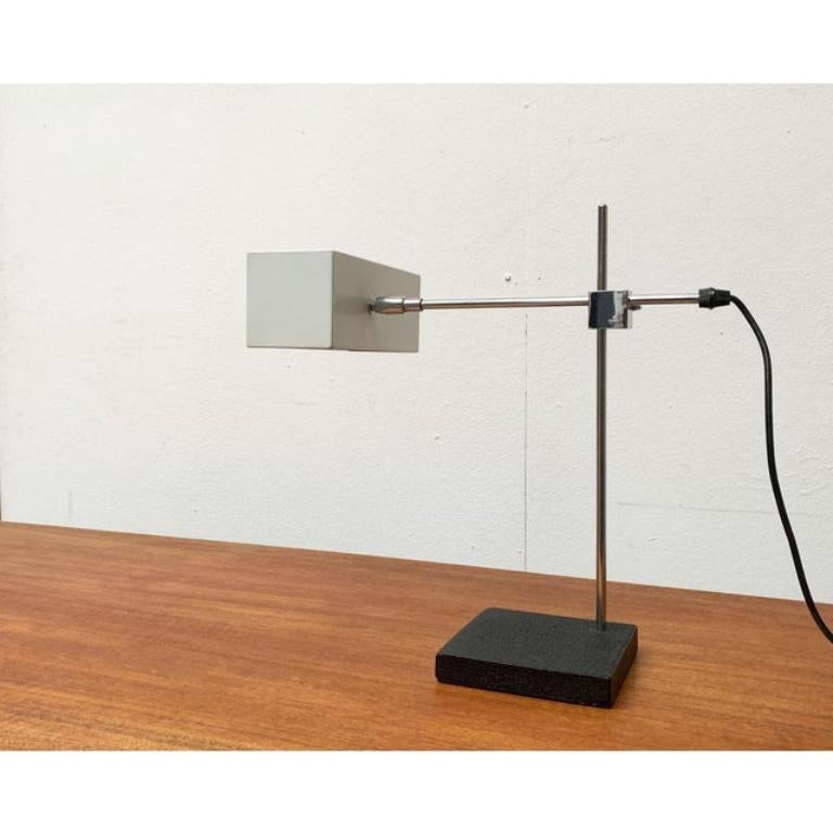 Lampe de table flamingo suisse du milieu du siècle dernier de Max Bietenholz, années 1960 en vente 5