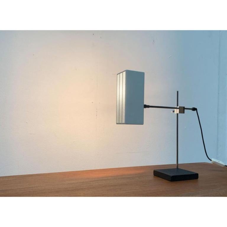 Allemand Lampe de table flamingo suisse du milieu du siècle dernier de Max Bietenholz, années 1960 en vente
