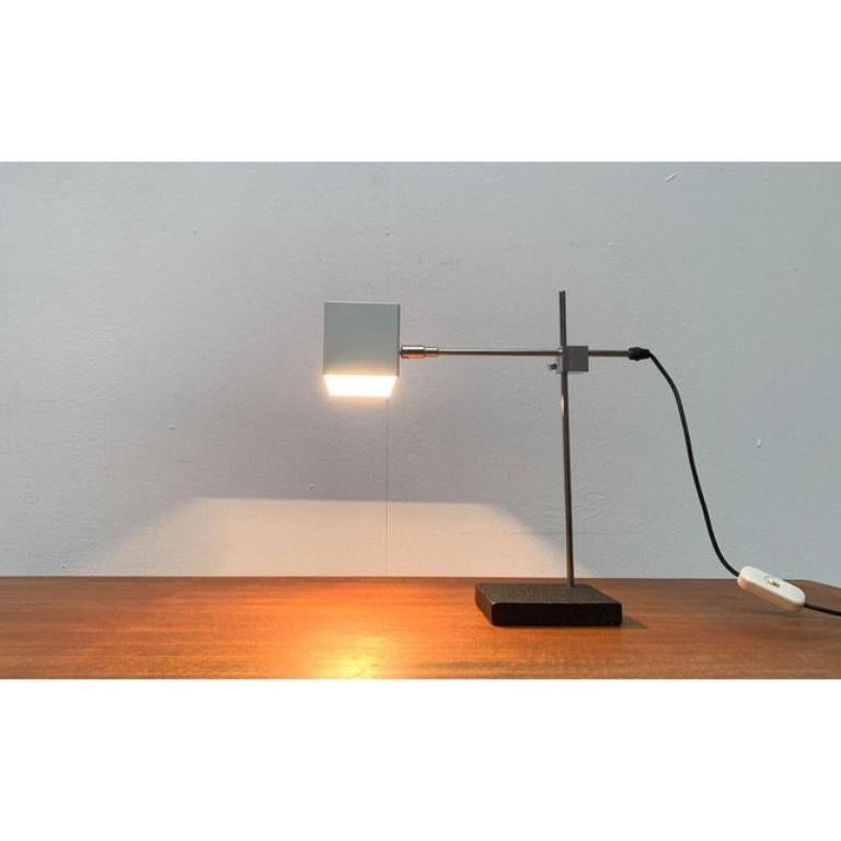 Lampe de table flamingo suisse du milieu du siècle dernier de Max Bietenholz, années 1960 Excellent état - En vente à Hamburg, DE