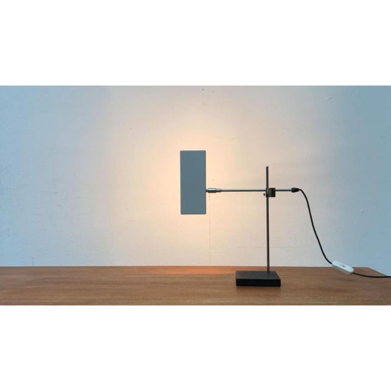 Lampe de table flamingo suisse du milieu du siècle dernier de Max Bietenholz, années 1960 en vente 2