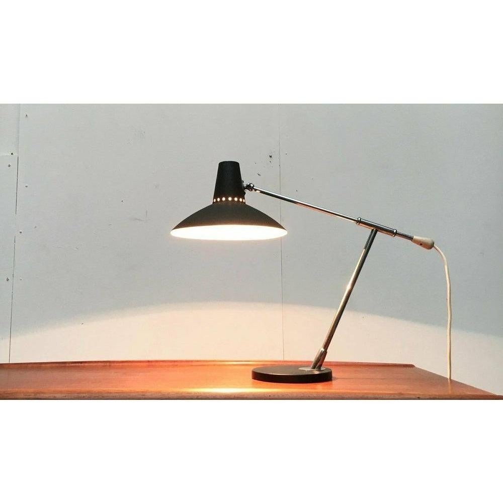 Lámpara de mesa alemana de mediados de siglo, años 60 en Excelente estado para la venta en Hamburg, DE