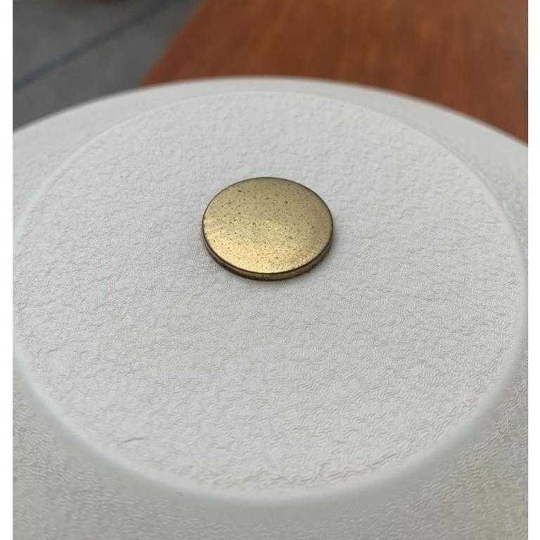 Lámpara de mesa alemana de mediados de siglo, años 70 Metal en venta