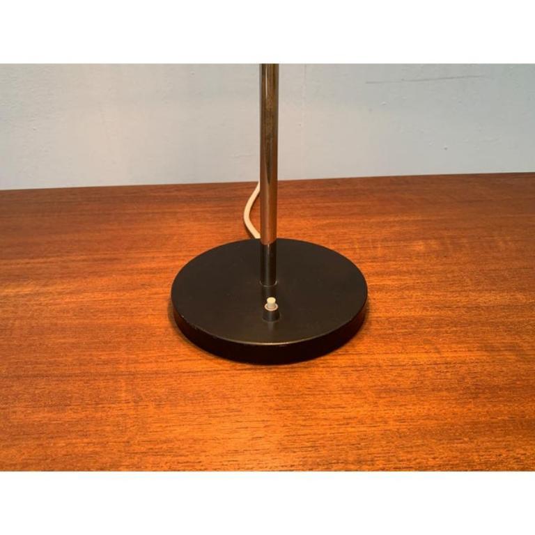 Lámpara de mesa alemana de mediados de siglo de Bur, Bünte & Remmler Metal en venta