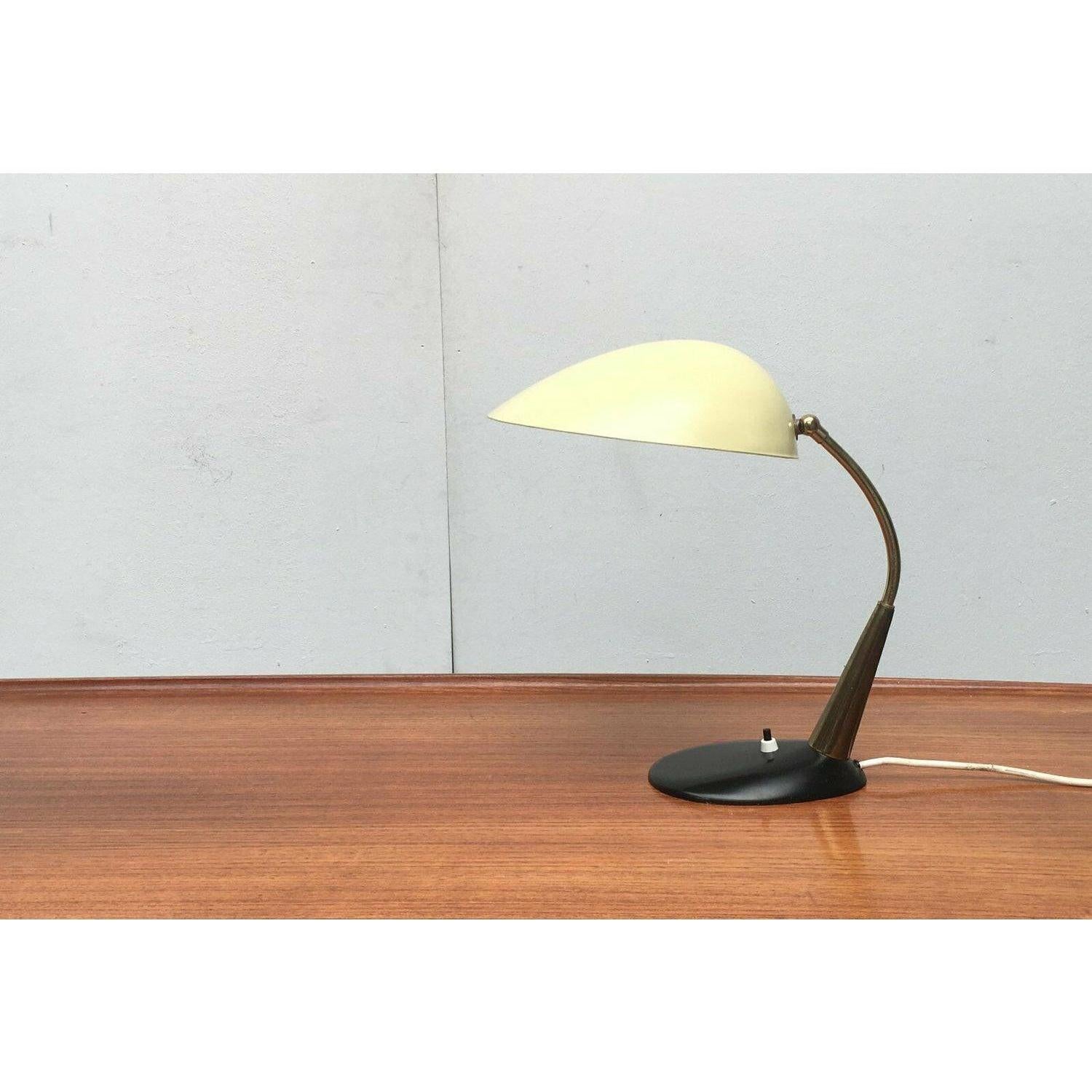 Lampada da tavolo tedesca di metà secolo in metallo di Cosack, anni '60 In condizioni ottime in vendita a Hamburg, DE