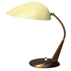 Lampada da tavolo tedesca di metà secolo in metallo di Cosack, anni '60