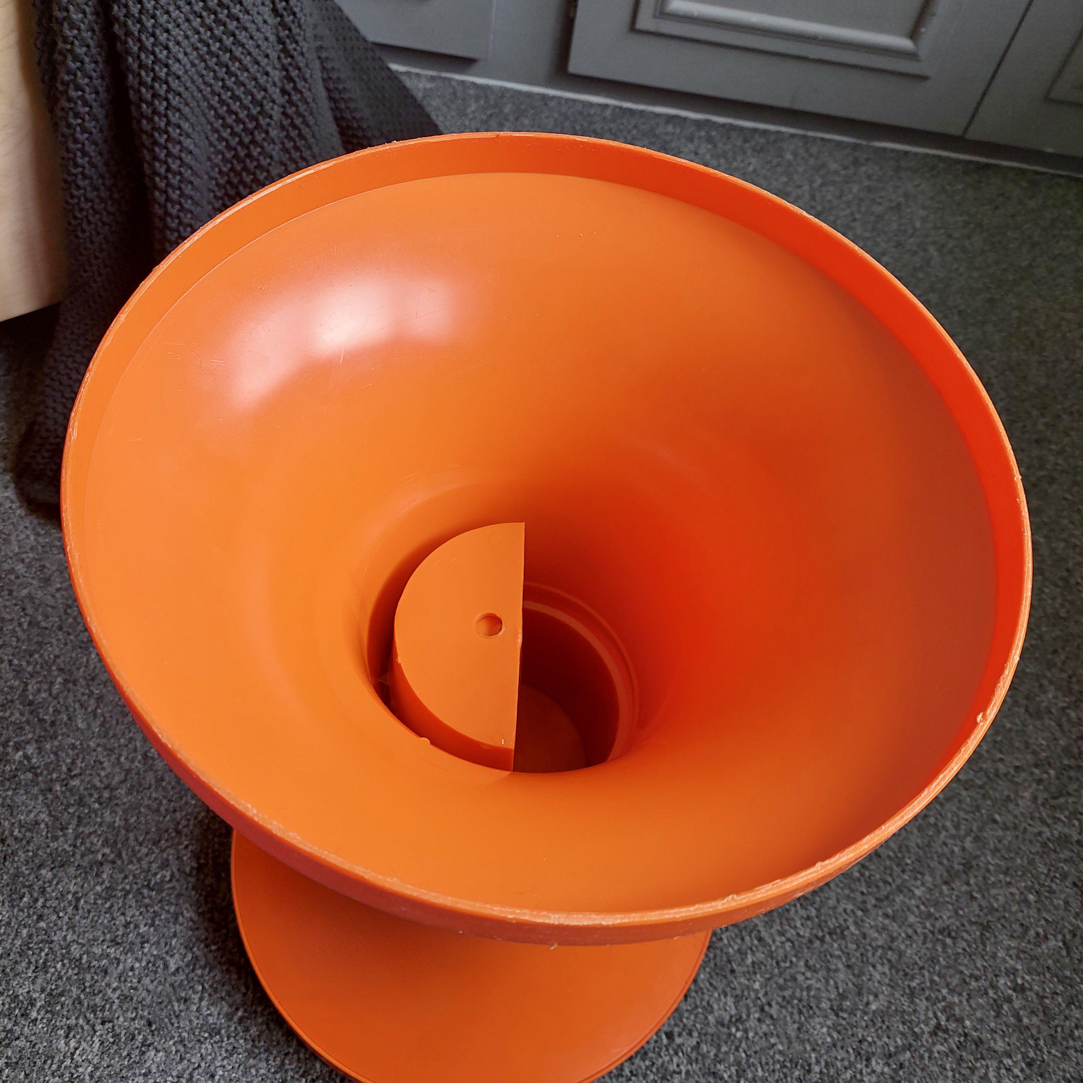 Mid Century German Tam Tam Style Stool Pop Art Space Age Vintage, 1960s 70s 4