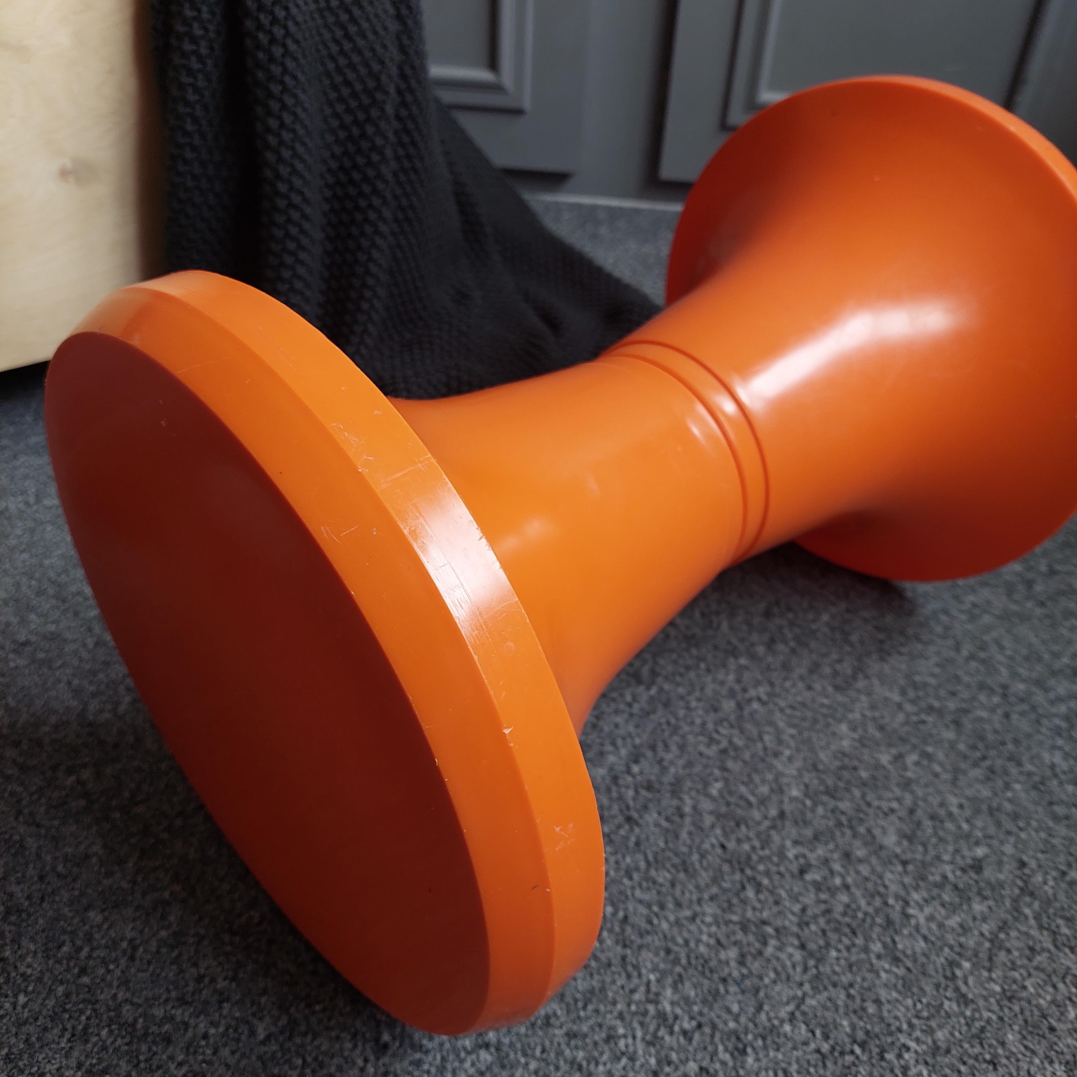 Mid Century German Tam Tam Style Stool Pop Art Space Age Vintage, 1960s 70s 7