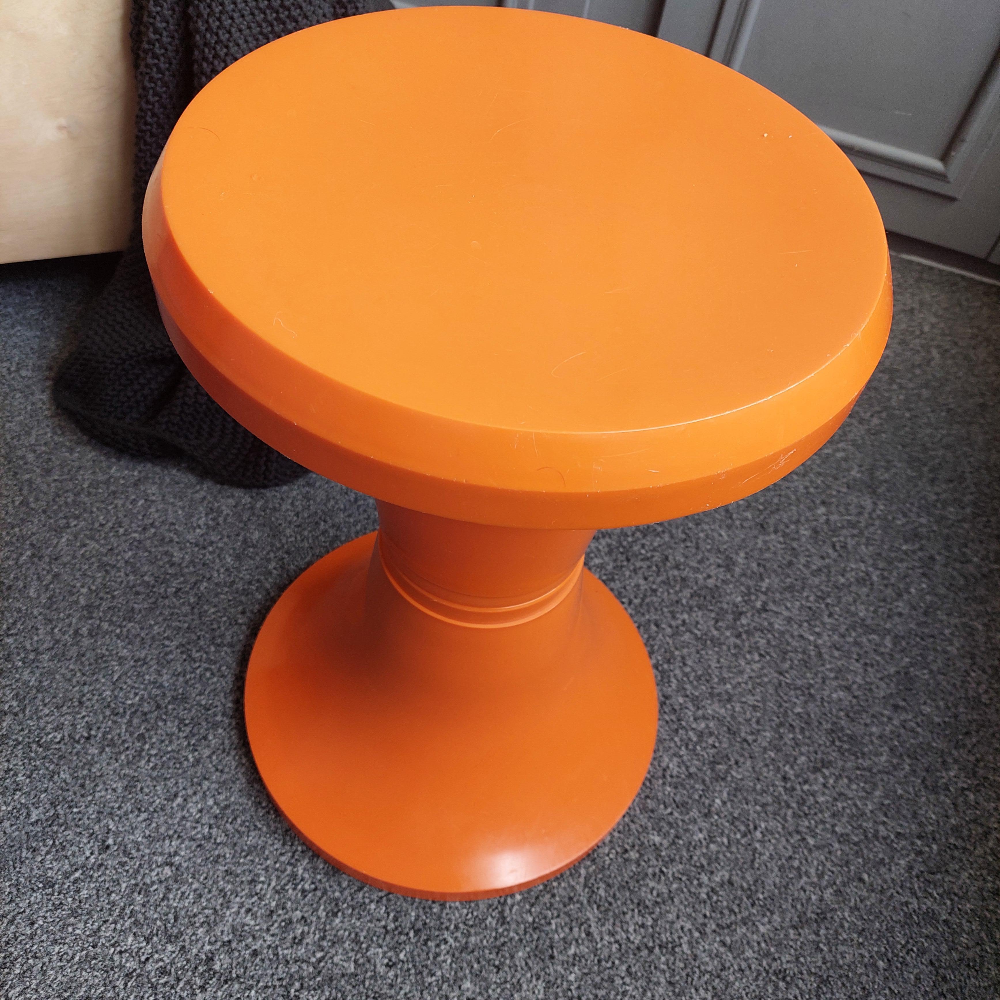 Mid Century German Tam Tam Style Stool Pop Art Space Age Vintage, 1960s 70s 8