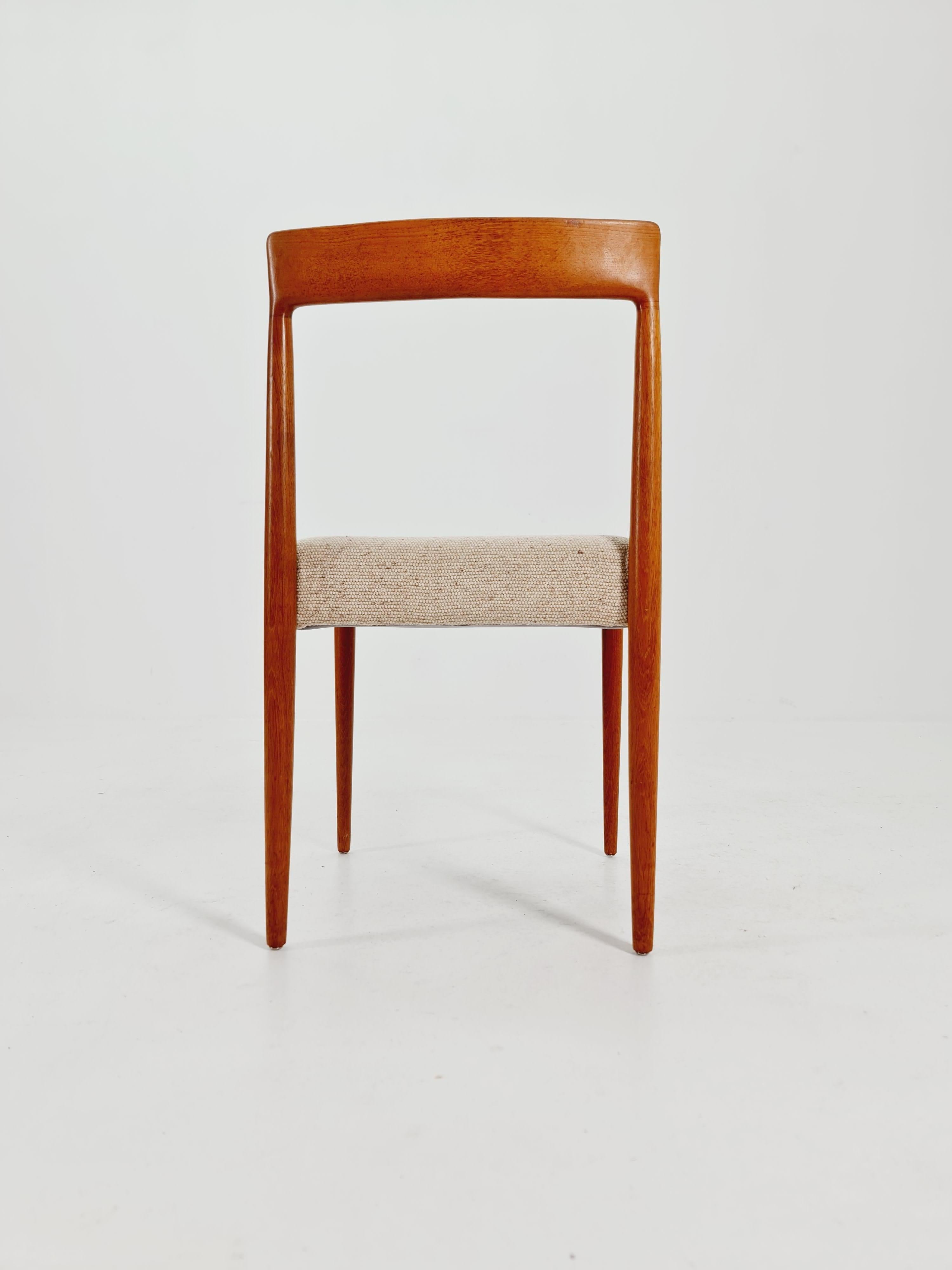 Mid century German Teak Dining Chair by Lübke, 1960s, set of 6 For Sale 10
