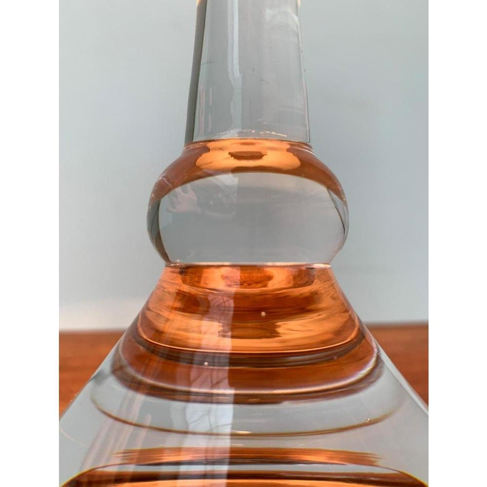 Lampe de table en verre Tiffany allemande du milieu du siècle par Ingo Maurer, années 1960 en vente 4