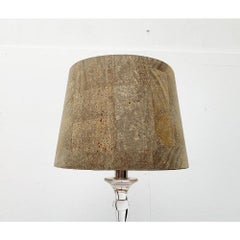 Mid-Century German Tiffany Glass Table Lamp by Ingo Maurer, 1960s