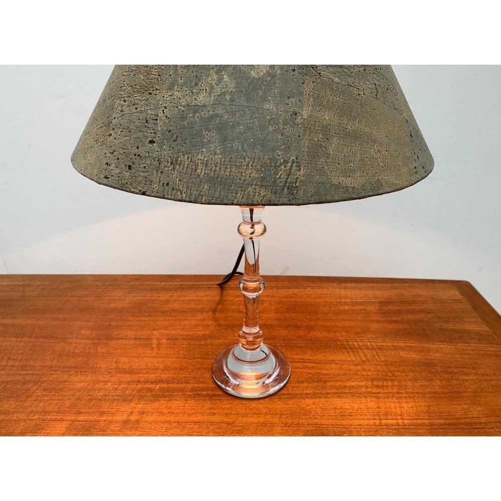 Mid-Century Modern Lampe de table en verre Tiffany allemande du milieu du siècle par Ingo Maurer, années 1960 en vente