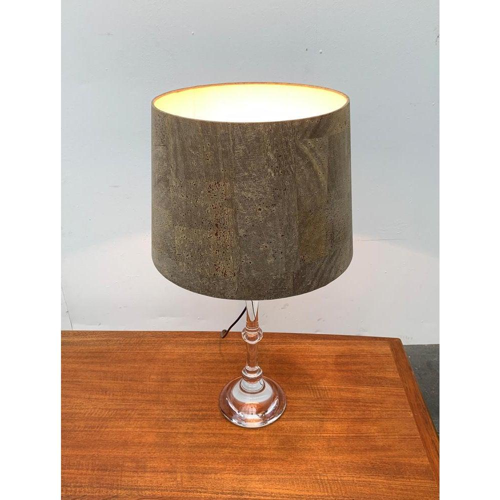 Mid-Century moderno Lampada da tavolo in vetro Tiffany tedesca di metà secolo di Ingo Maurer, anni '60 in vendita