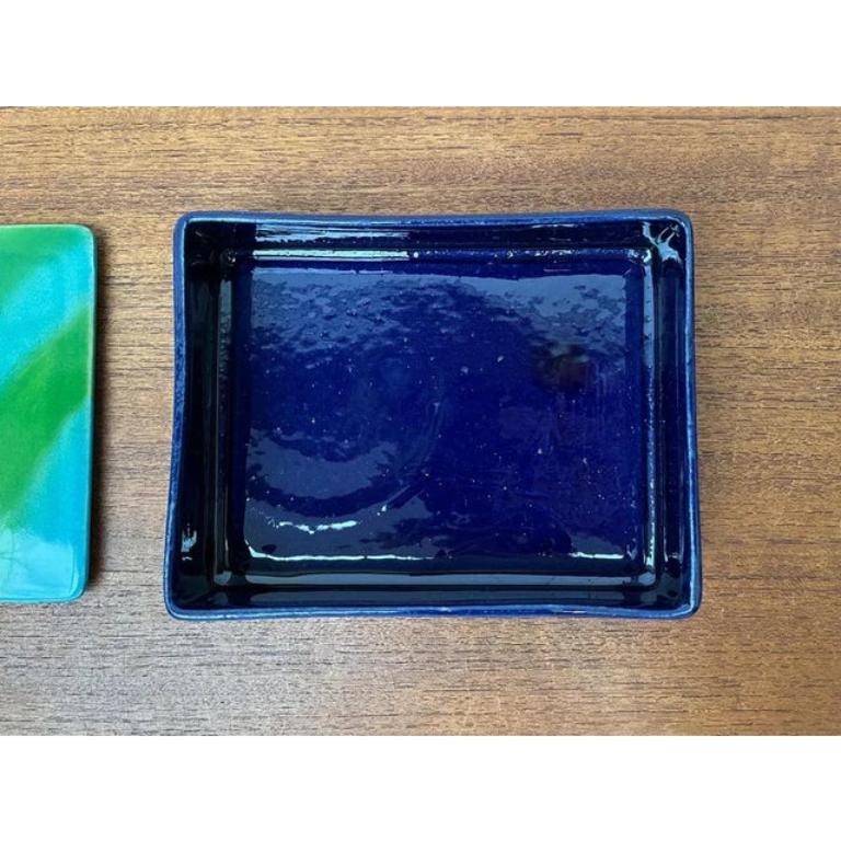 Caja de cerámica de coleccionista Tosca Sorena 4711 alemana de mediados de siglo con tapa, años 60 Cerámico en venta