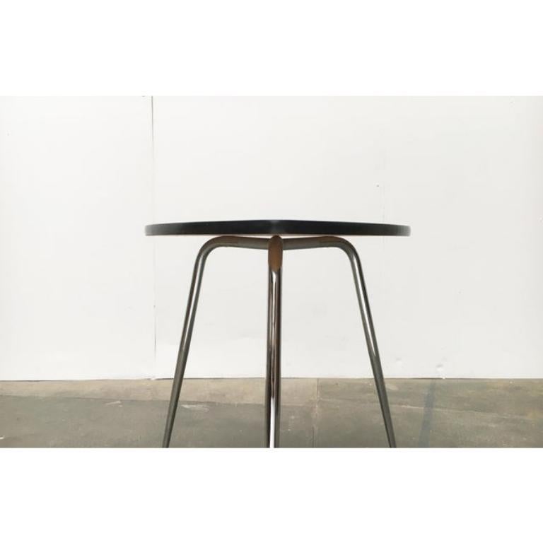 Allemand Table basse tripode allemande du milieu du siècle pour Mauser Werke Waldeck, années 1950 en vente