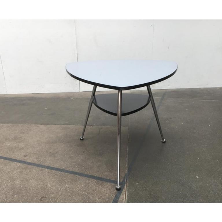 Table basse tripode allemande du milieu du siècle de Mauser Werke Waldeck, années 1950 en vente 2