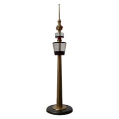 Midcentury German TV Tower Model