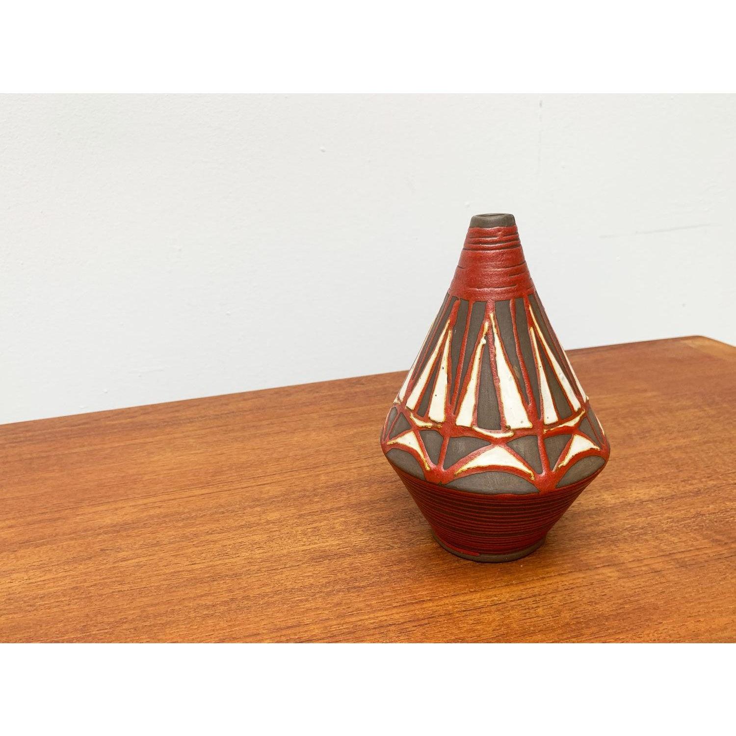 Tedesco Vaso tedesco di metà secolo di Heidi Kippenberg, anni '60 in vendita