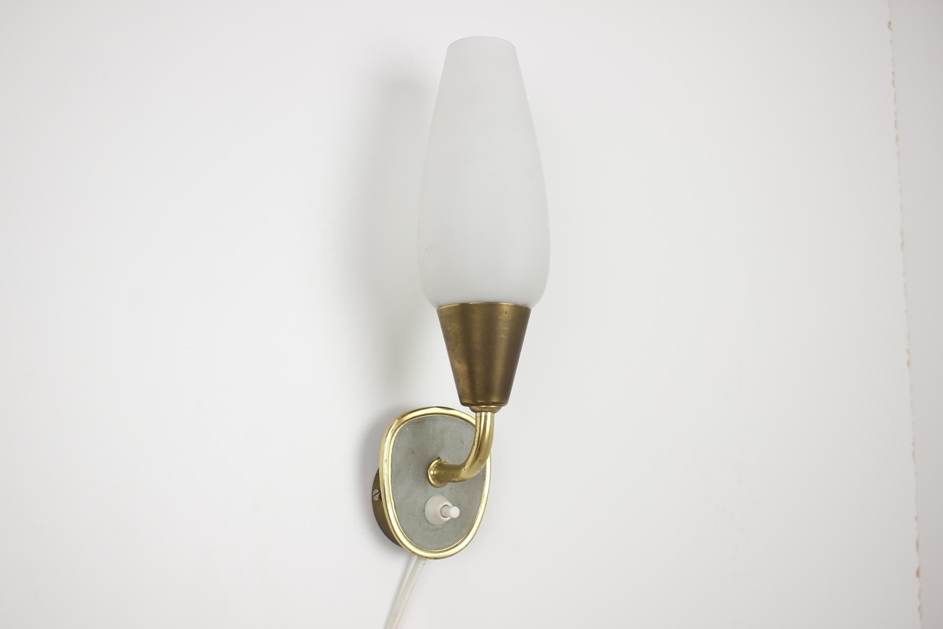 Mid-Century Modern Mid-Century German Wall Lamp, 1960s For Sale