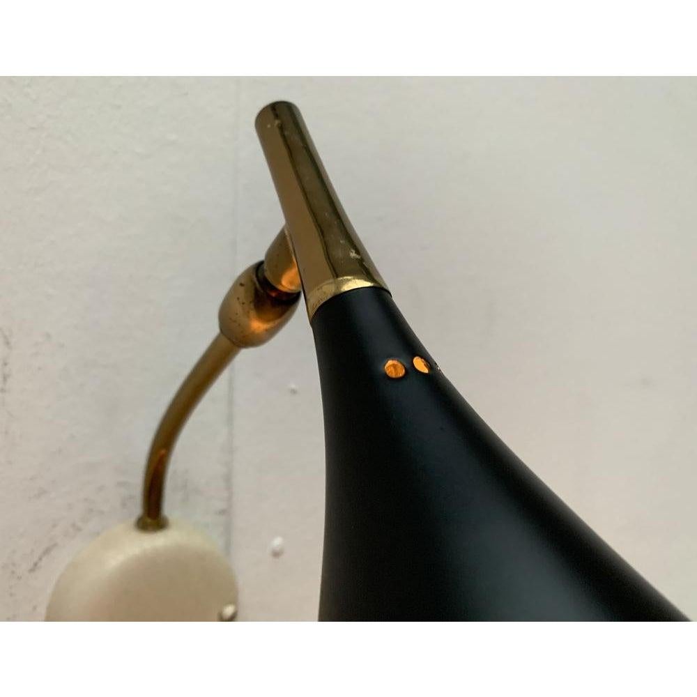 Lampada da parete tedesca di metà secolo di Cosack in vendita 4