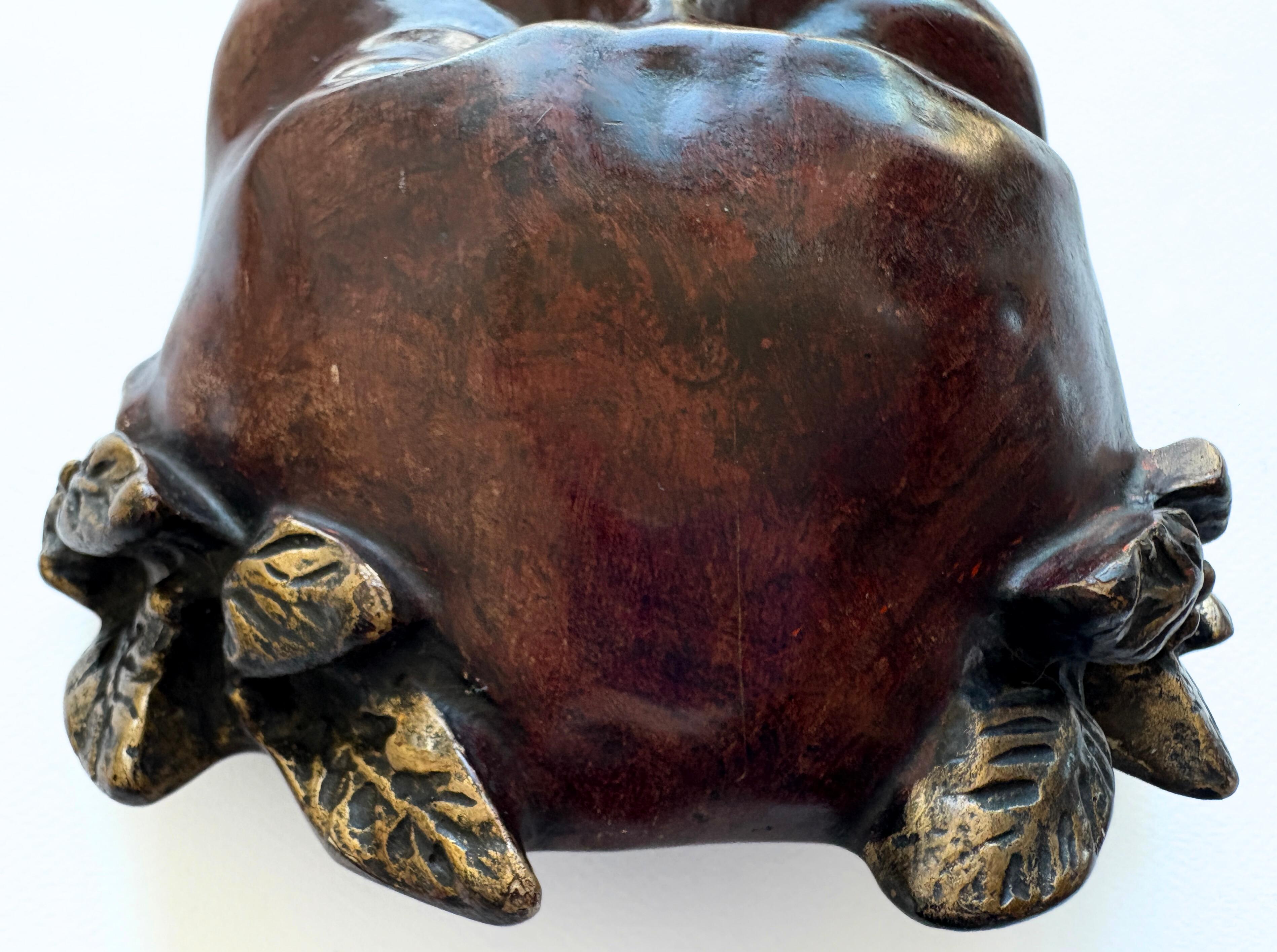 Deutsche Wandskulptur des Kaisers aus der Jahrhundertmitte von Achatit (Kunststein) im Angebot