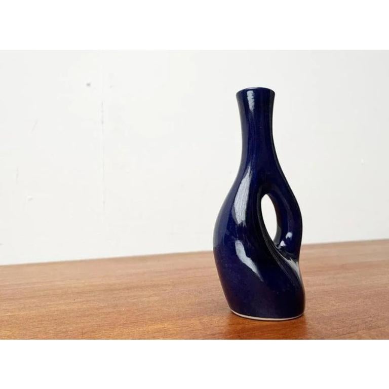 Vaso WGP in ceramica West German Pottery di metà secolo con forma organica, anni '60 in vendita 5