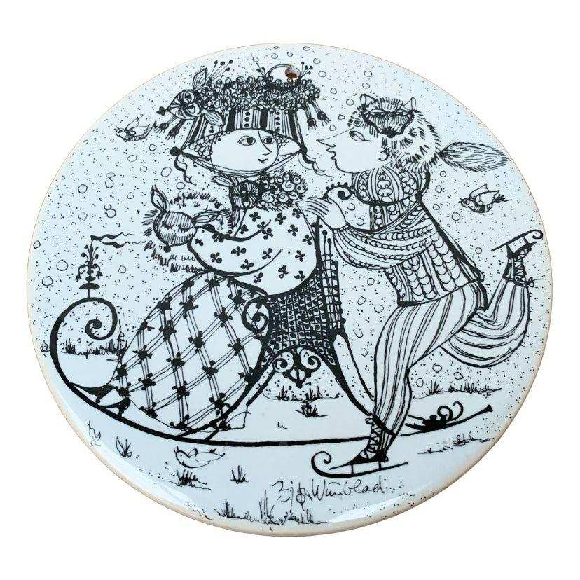 Plaque murale allemande blanche du milieu du siècle dernier, années 1960 en vente