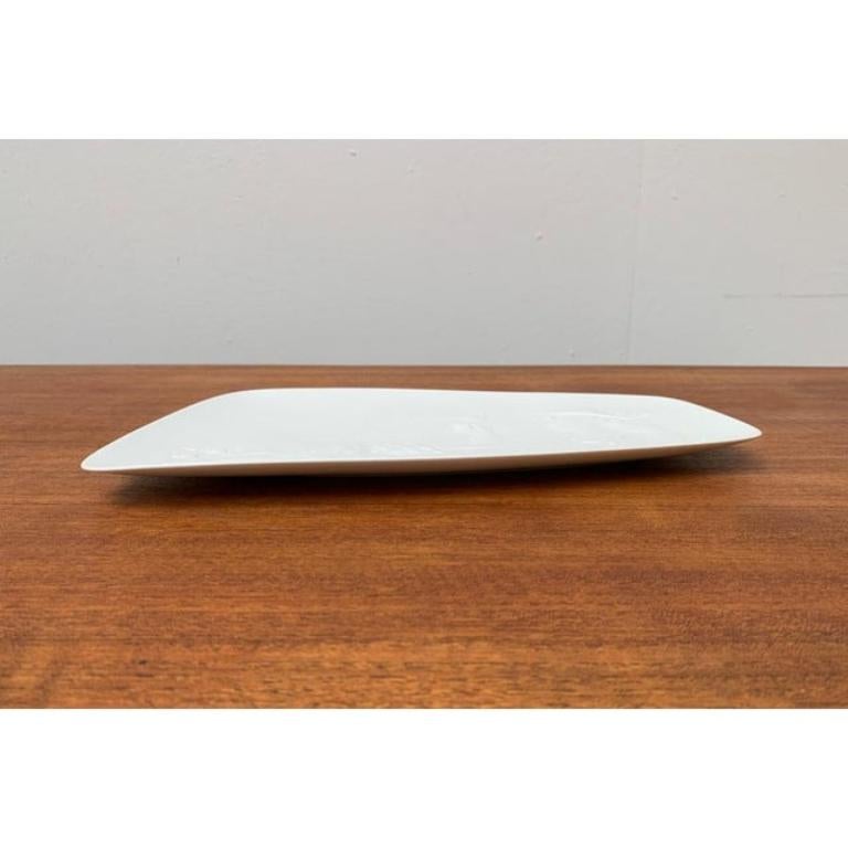 Cuenco de porcelana blanca alemana de mediados de siglo de Bjørn Wiinblad para Rosenthal en venta 5