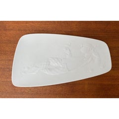 Mid-Century German White Porcelain Bowl by Bjørn Wiinblad for Rosenthal