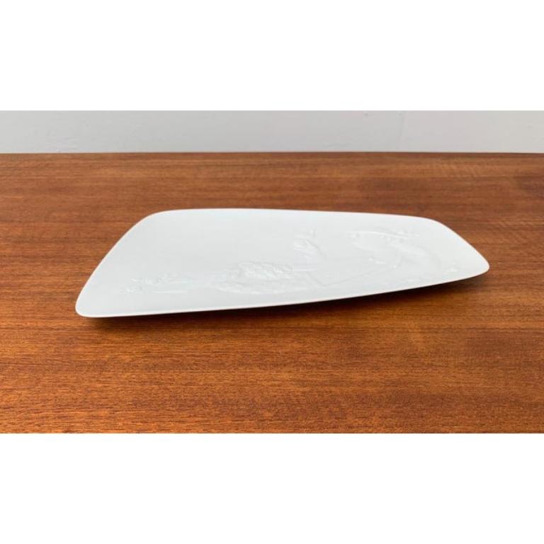 Cuenco de porcelana blanca alemana de mediados de siglo de Bjørn Wiinblad para Rosenthal Alemán en venta