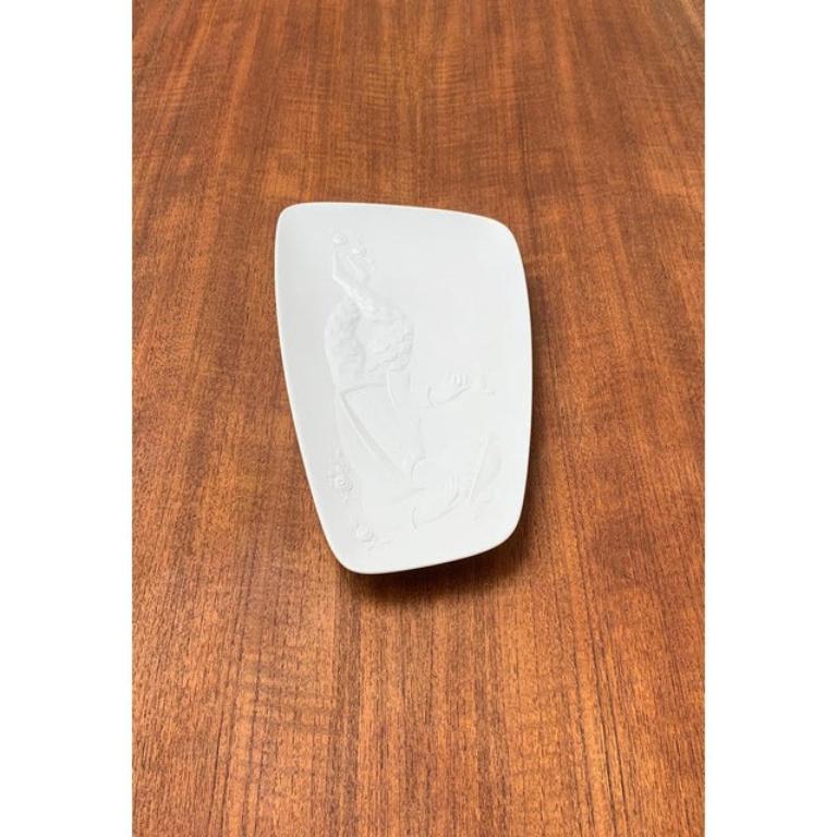 Cuenco de porcelana blanca alemana de mediados de siglo de Bjørn Wiinblad para Rosenthal en venta 2