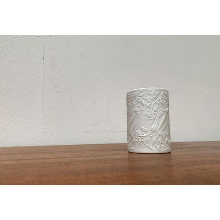 Mid-Century German White Porcelain Vase by Bjørn Wiinblad for Rosenthal, 1960s For Sale 6